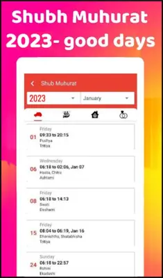 2023 Calendar android App screenshot 9