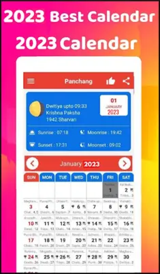 2023 Calendar android App screenshot 12